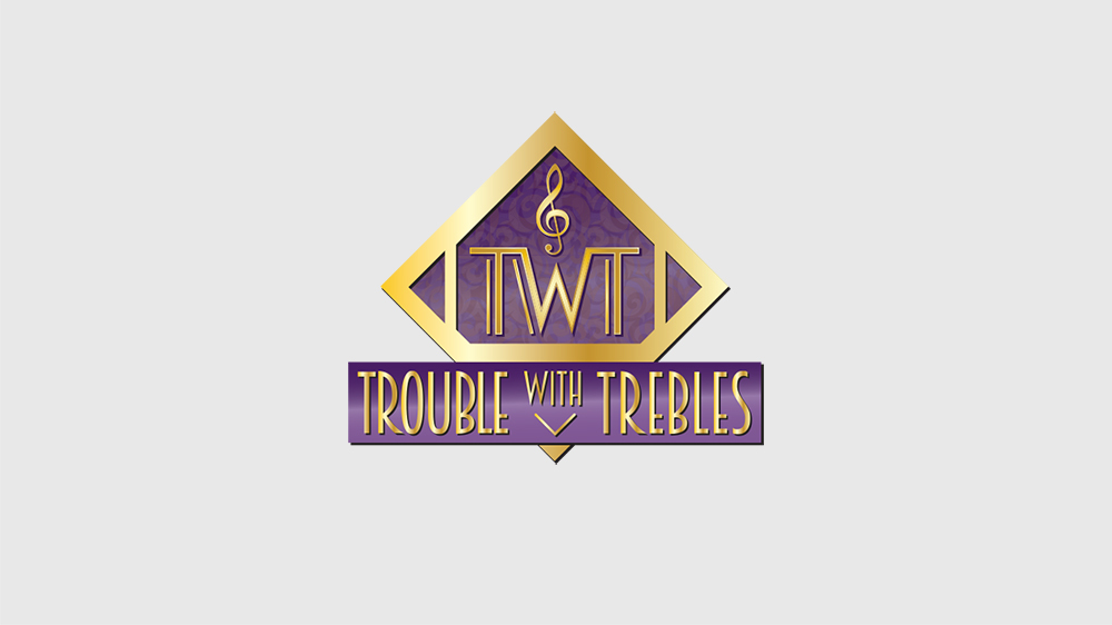 Trouble with Trebles - Main Logo Design Image